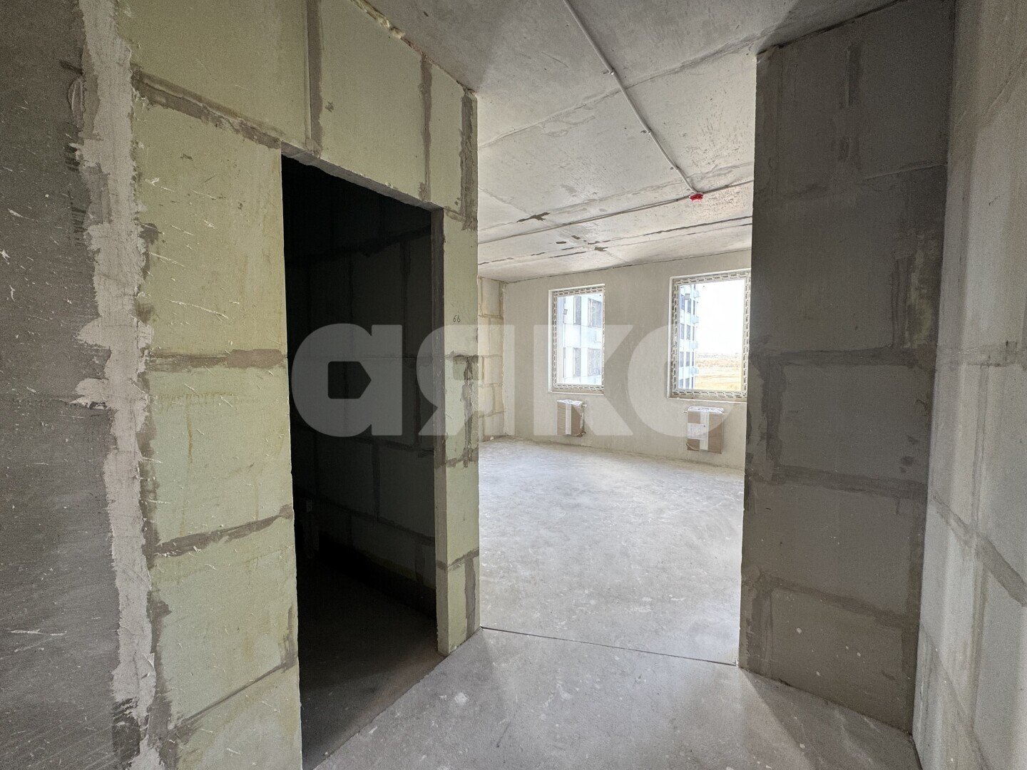 Фото №2: 3-комнатная квартира 63 м² - Тула, Привокзальный территориальный округ, Мясново, мкр. жилой комлекс Авиатор, ул. Чмутова, 158к2