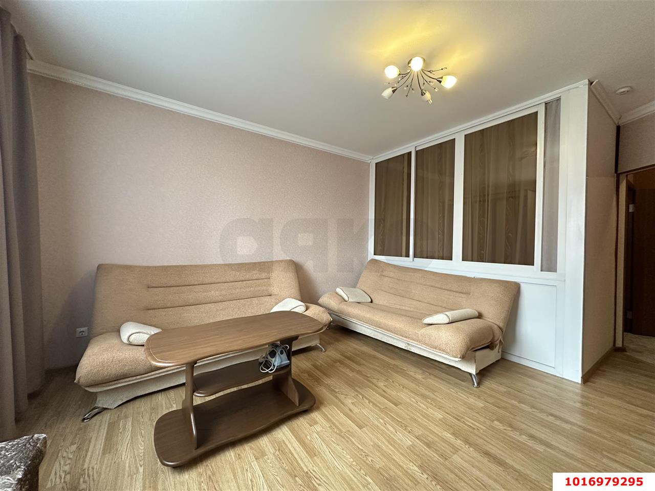 Фото №2: 1-комнатная квартира 55 м² - Краснодар, Прикубанский внутригородской округ, Круглик, мкр. Школьный, ул. Филатова, 19/1