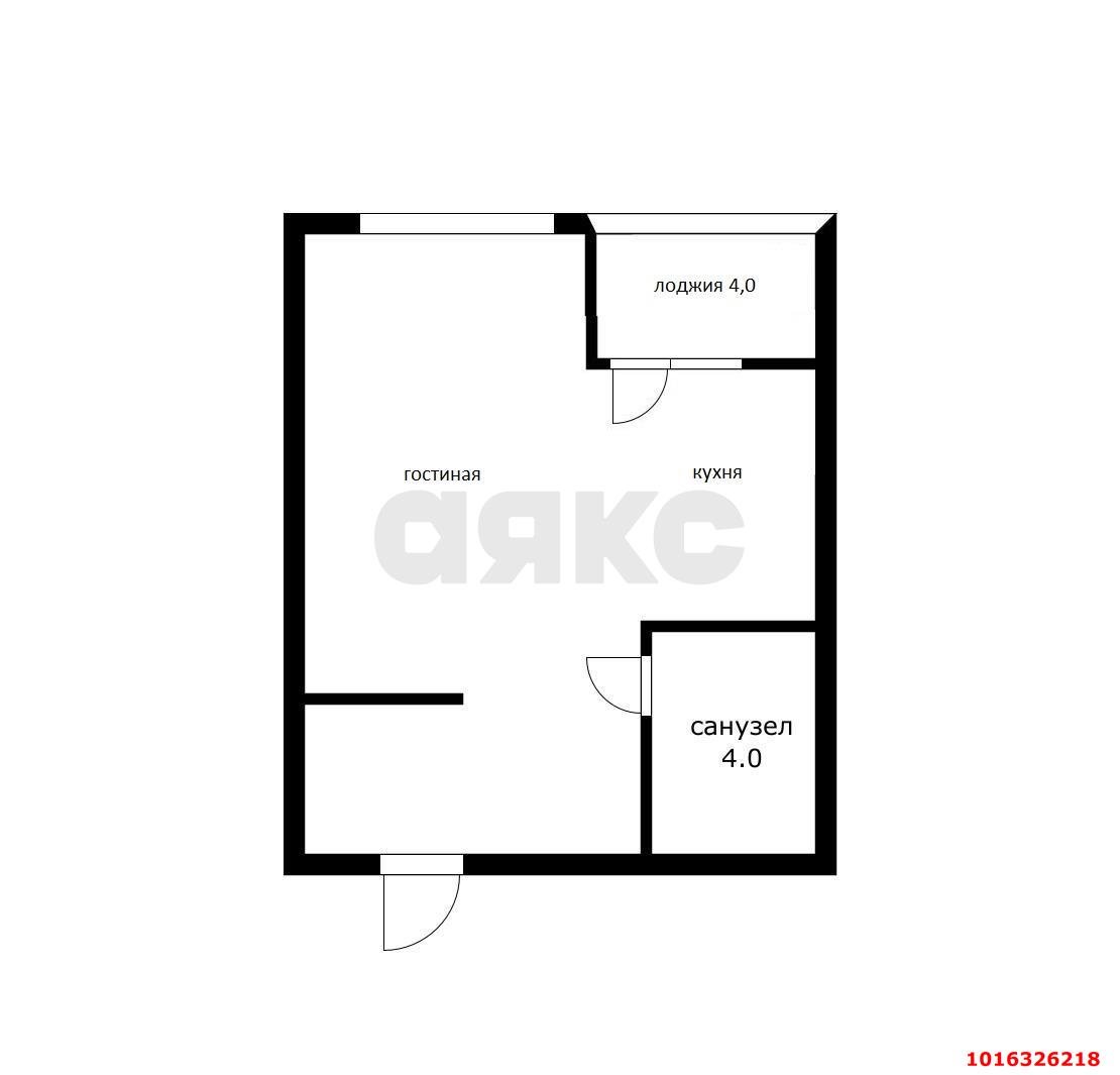 Фото №6: Студия 30 м² - Краснодар, Прикубанский внутригородской округ, жилой комплекс Славянка, мкр. Славянский, ул. Заполярная, 39к6