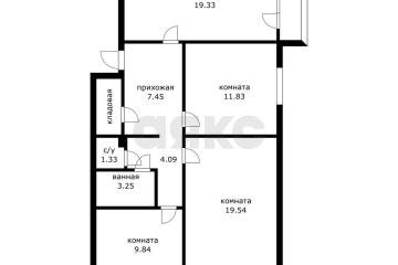 Фото №1: 3-комнатная квартира 79 м² - Краснодар, мкр. Завод Измерительных Приборов, ул. имени 40-летия Победы, 33/11