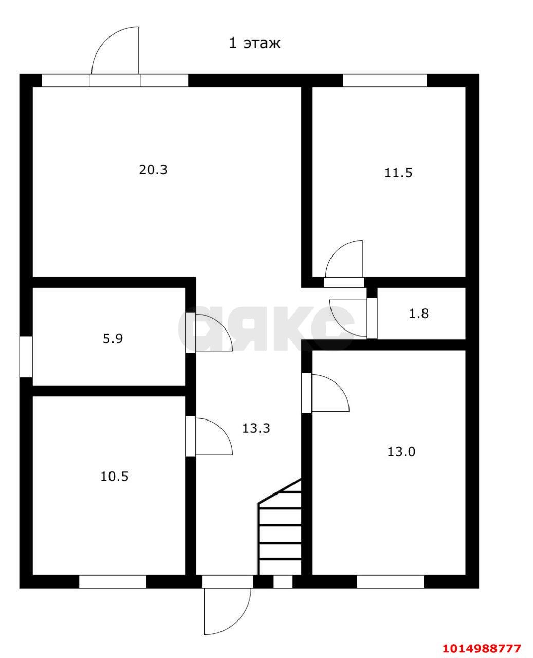 Фото №7: Дом 76 м² + 4 сот. - Кубанское Яблоко, мкр. Прикубанский внутригородской округ, ул. Клубничная