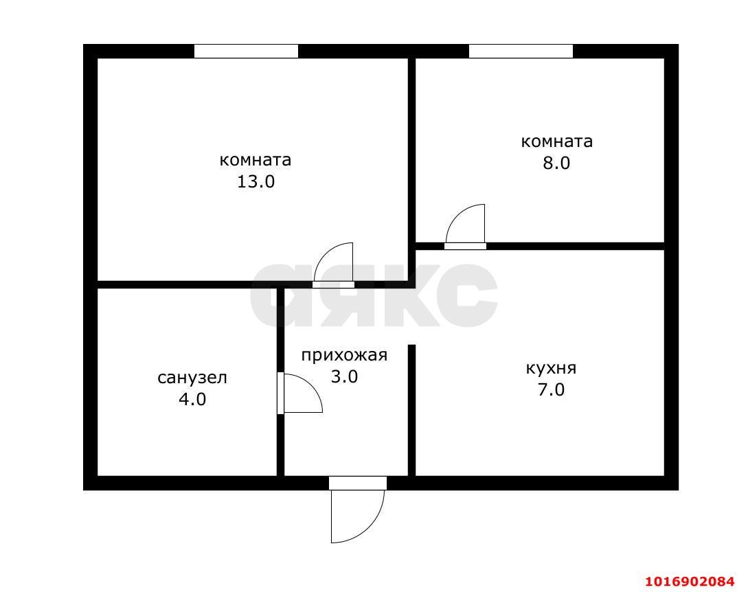 Фото №13: 1-комнатная квартира 35 м² - Краснодар, Прикубанский внутригородской округ, мкр. жилой комплекс Грани, ул. Западный Обход, 45