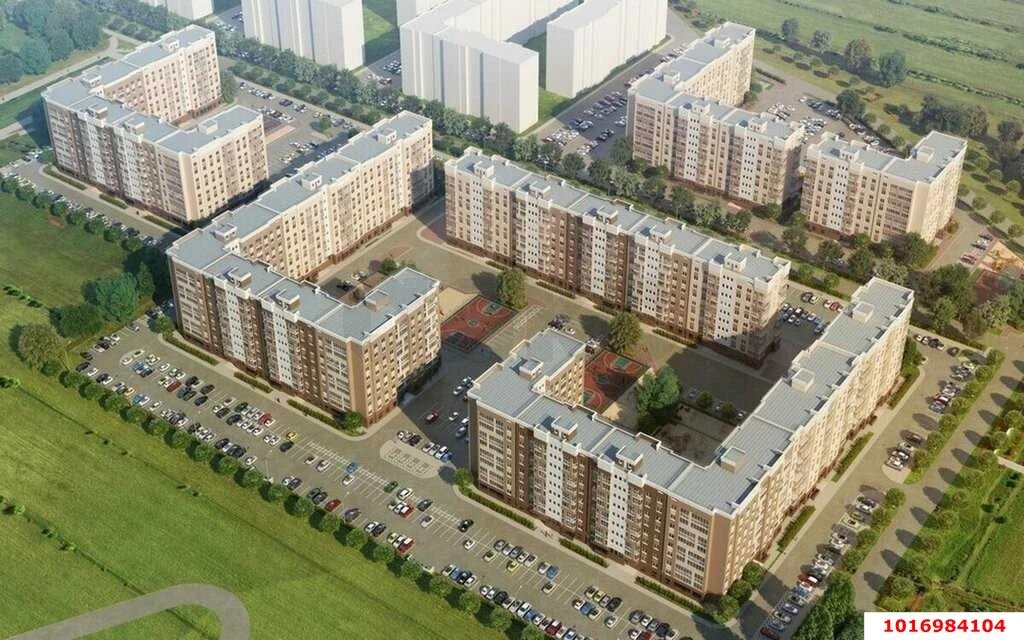 Фото №6: 3-комнатная квартира 71 м² - Краснодар, Прикубанский внутригородской округ, мкр. жилой комплекс Облака, ул. имени Генерала Корнилова, 9