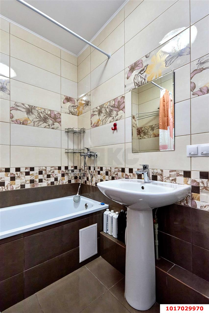 Фото №10: 1-комнатная квартира 38 м² - Краснодар, Карасунский внутригородской округ, мкр. Комсомольский, ул. 30-й Иркутской Дивизии, 3