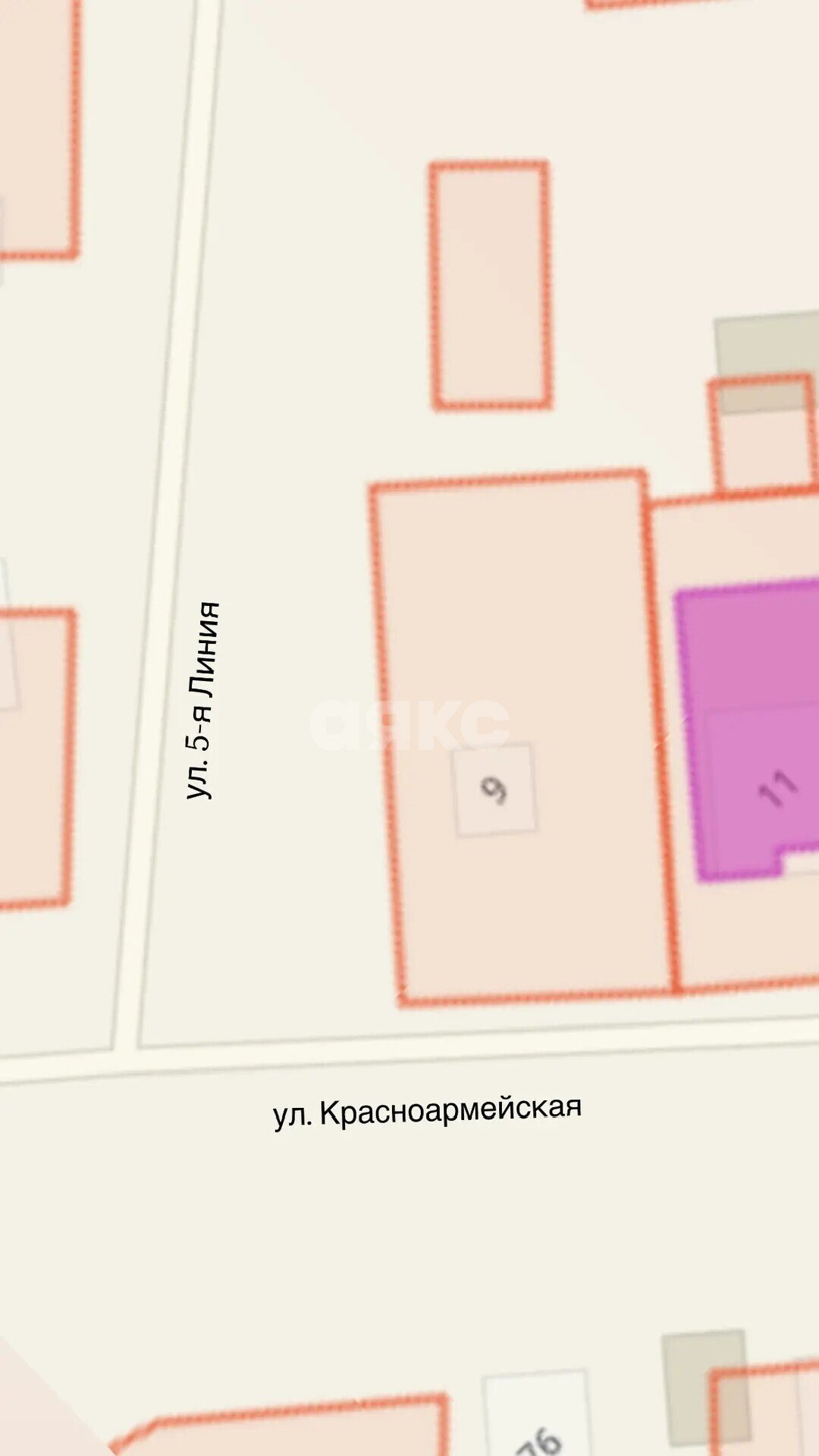 Фото №2: Земельный участок под ИЖС 6 сот. - Армавир, мкр. Линии, ул. Красноармейская, 9