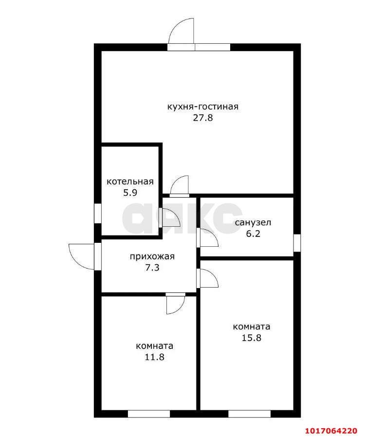 Фото №6: Дом 61 м² + 3 сот. - Краснодар, Прикубанский внутригородской округ, мкр. КП Крепость, ул. Ольгинская, 10к1