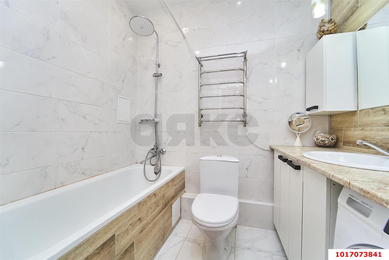 Фото №8: 2-комнатная квартира 52 м² - Краснодар, Прикубанский внутригородской округ, имени Петра Метальникова, мкр. ЖК Времена Года 3, ул. Цезаря Куникова, 24к3