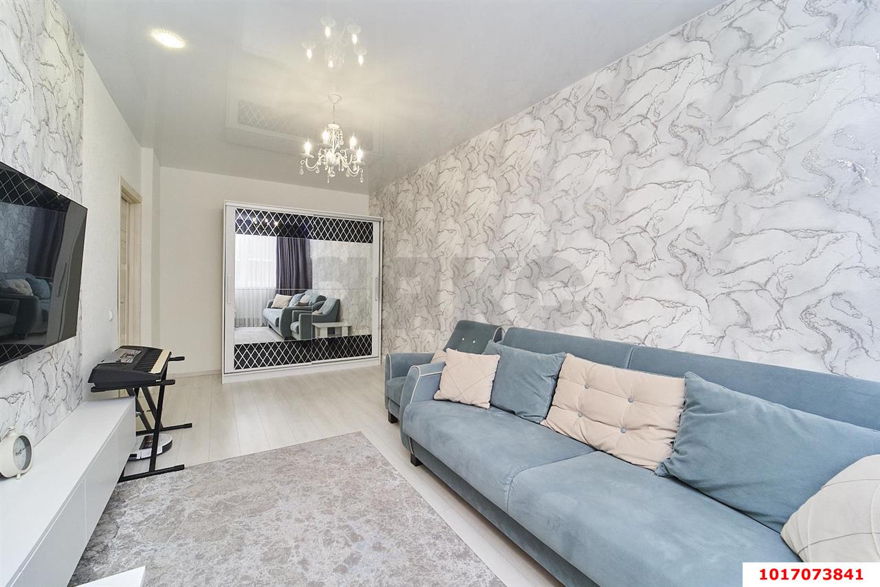 Фото №4: 2-комнатная квартира 52 м² - Краснодар, Прикубанский внутригородской округ, имени Петра Метальникова, мкр. ЖК Времена Года 3, ул. Цезаря Куникова, 24к3