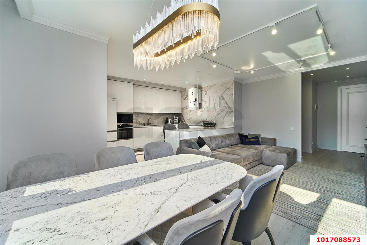 Фото №3: 4-комнатная квартира 137 м² - Краснодар, Западный внутригородской округ, Фестивальный, мкр. ЖК Тургенев, ул. Дальняя, 8к1