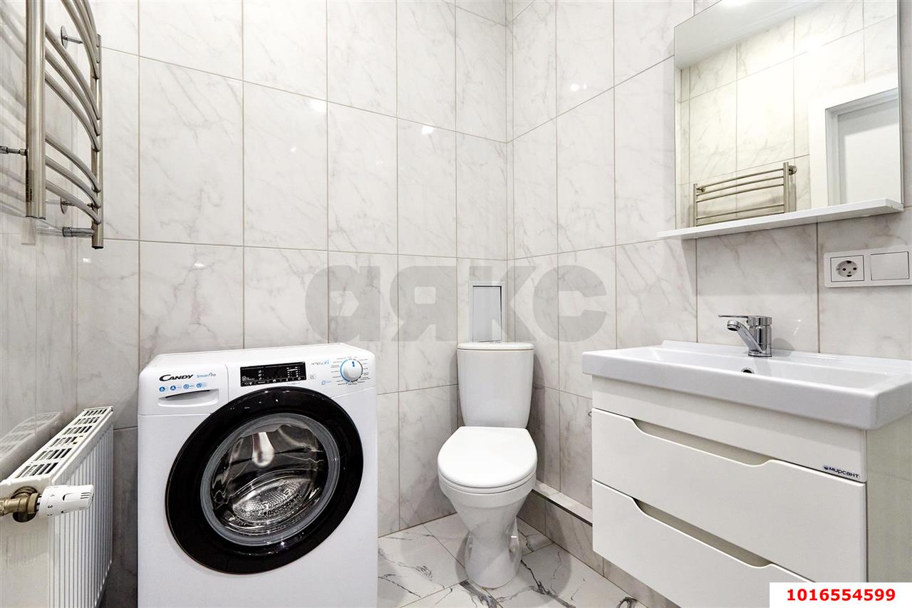 Фото №10: 1-комнатная квартира 40 м² - Краснодар, Карасунский внутригородской округ, Черёмушки, мкр. ЖК Айвазовский, ул. Старокубанская, 123А