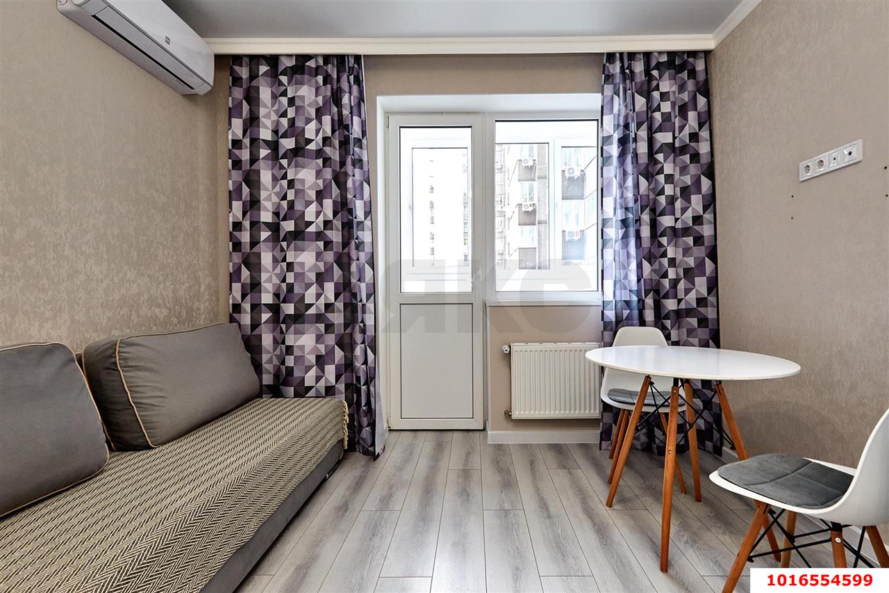 Фото №3: 1-комнатная квартира 40 м² - Краснодар, Карасунский внутригородской округ, Черёмушки, мкр. ЖК Айвазовский, ул. Старокубанская, 123А