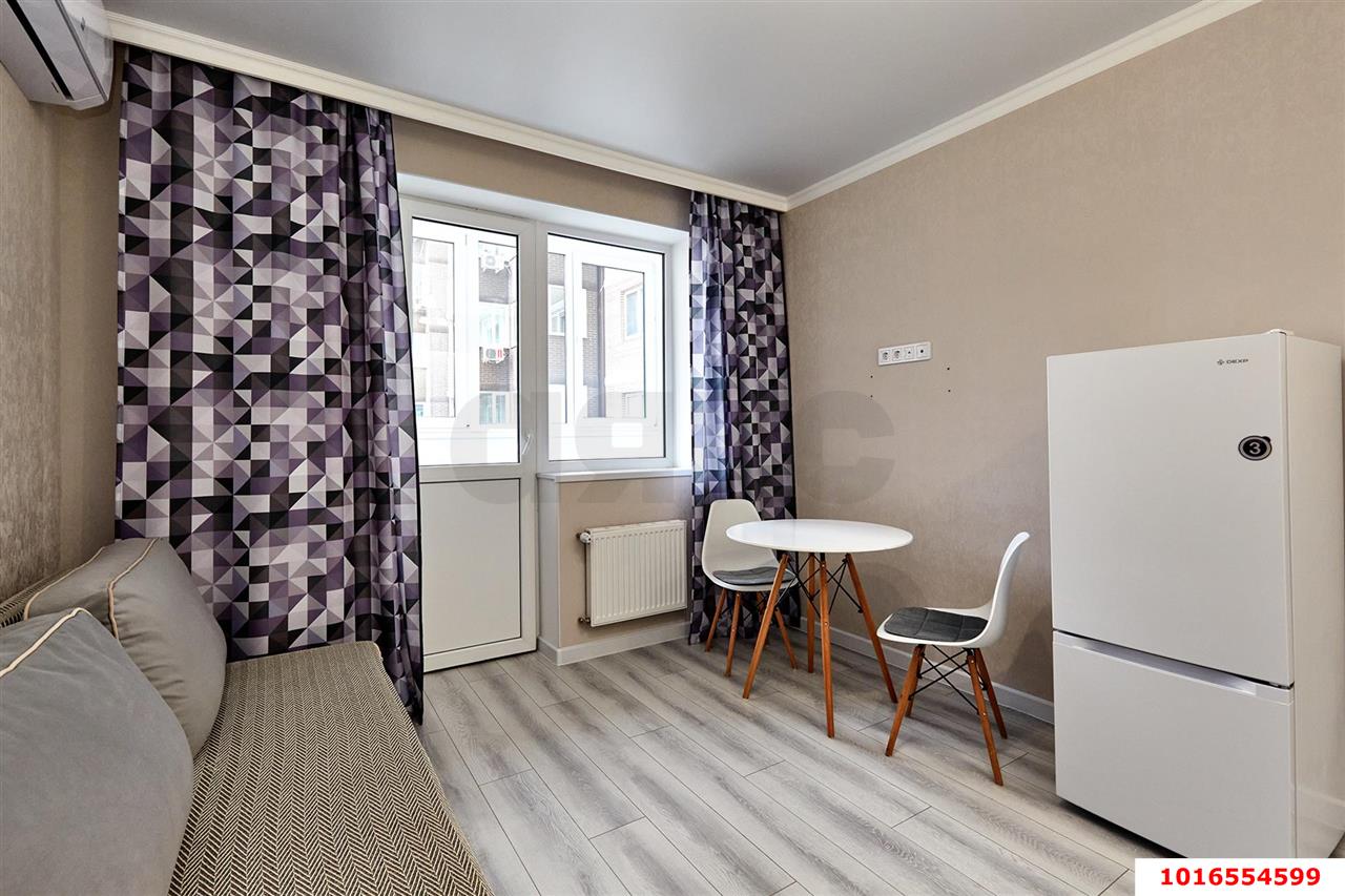 Фото №2: 1-комнатная квартира 40 м² - Краснодар, Карасунский внутригородской округ, Черёмушки, мкр. ЖК Айвазовский, ул. Старокубанская, 123А