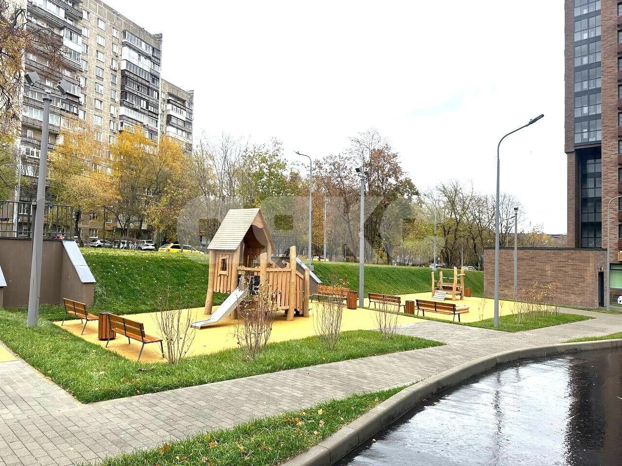Фото №33: 1-комнатная квартира <span class="whitespace-nowrap">43 м²</span>, <span class="whitespace-nowrap">19/22 эт.</span> - Москва, Котловка, мкр. 67-й квартал, ул. Нагорная, 5А