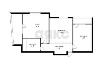 Фото №1: 2-комнатная квартира 70 м² - Краснодар, мкр. жилой комплекс Элегант, ул. Старокубанская, 139
