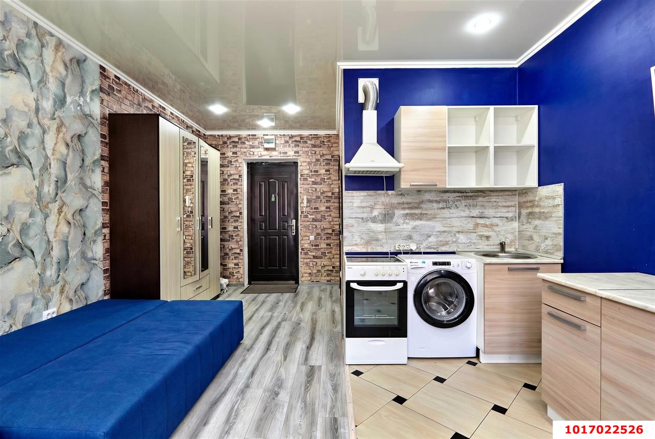 Фото №1: Студия 24 м² - Краснодар, Прикубанский внутригородской округ, мкр. Славянский, ул. Заполярная, 37к1