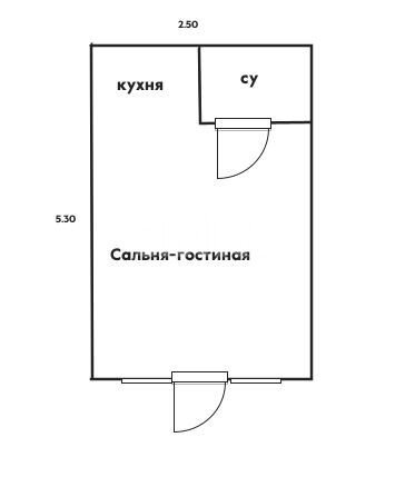 Фото №9: Студия 19 м² - Геленджик, мкр. жилой комплекс Лазурный, ул. Туристическая, 3к2