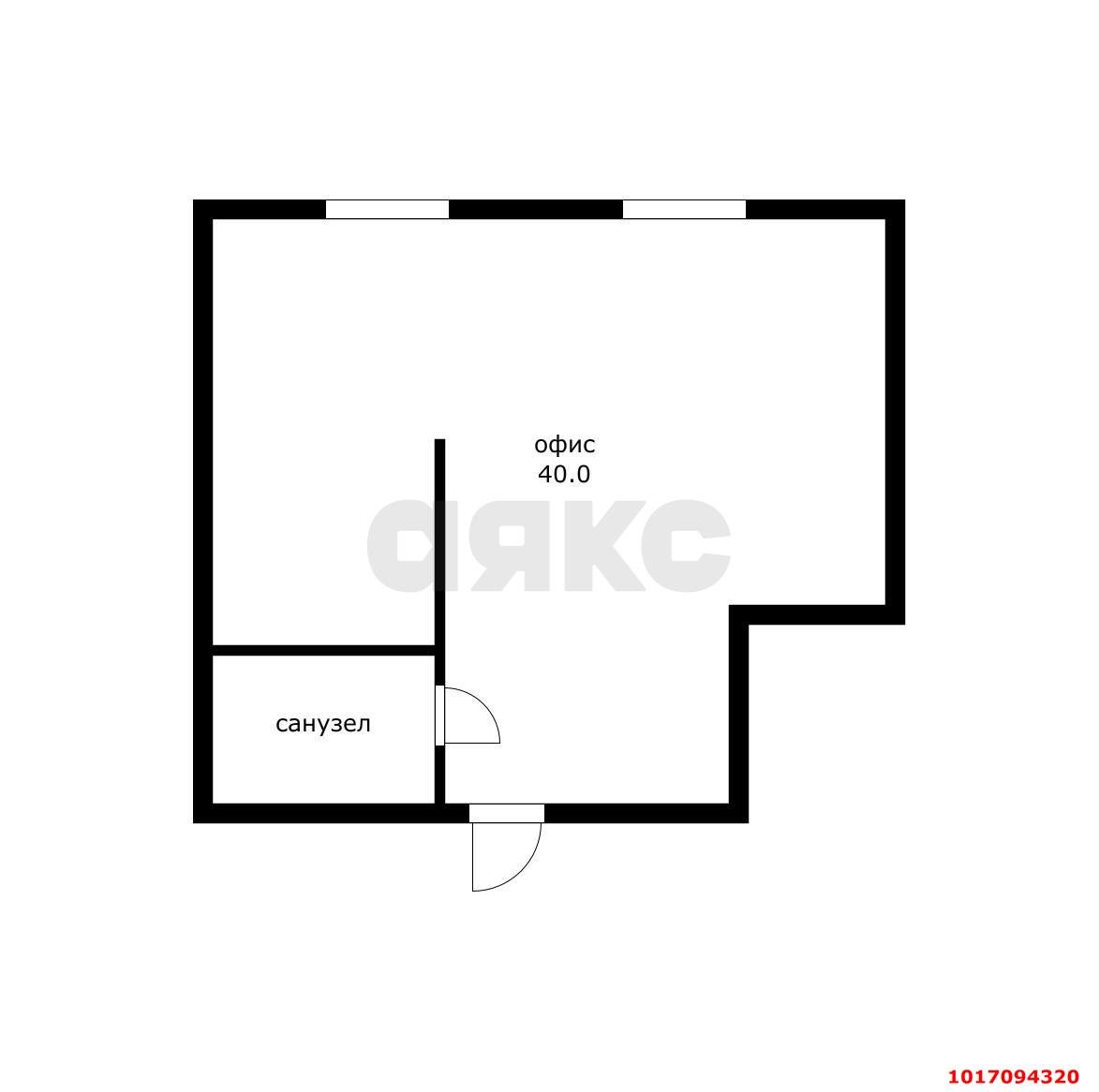 Фото №18: Офисное помещение 40 м² - Берёзовый, Прикубанский внутригородской округ, Витаминкомбинат, мкр. жилой комплекс Берёзовый Парк, ул. Декоративная, 1/5к2