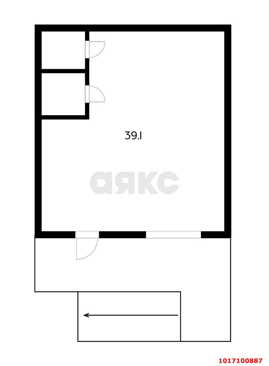 Фото №13: Торговое помещение 39 м² - Краснодар, Карасунский внутригородской округ, Гидростроителей, мкр. жилой комплекс Премьера, ул. Автолюбителей, 1/7к2