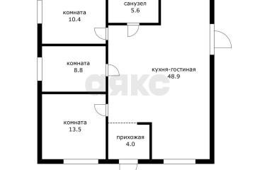 Фото №1: Дом <span class="whitespace-nowrap">91 м²</span> <span class="whitespace-nowrap">+ 4.2 сот.</span>, <span class="whitespace-nowrap">1 эт.</span> - Краснодар, ст КНИИСХ, 751