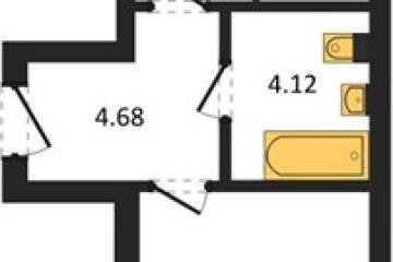 Фото №1: 1-комнатная квартира 41 м² - Краснодар, мкр. жилой комплекс Архитектор,