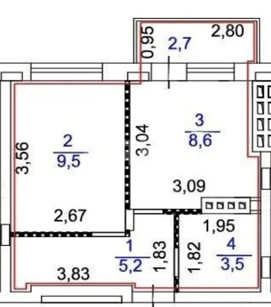 Фото №11: 1-комнатная квартира 30 м² - Тула, Привокзальный территориальный округ, мкр. Петровский квартал, ул. Константина Паустовского, 7
