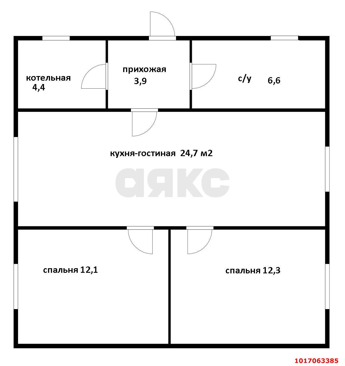 Фото №14: Дом 67 м² + 6 сот. - Энем, ул. имени В.М. Королева, 9