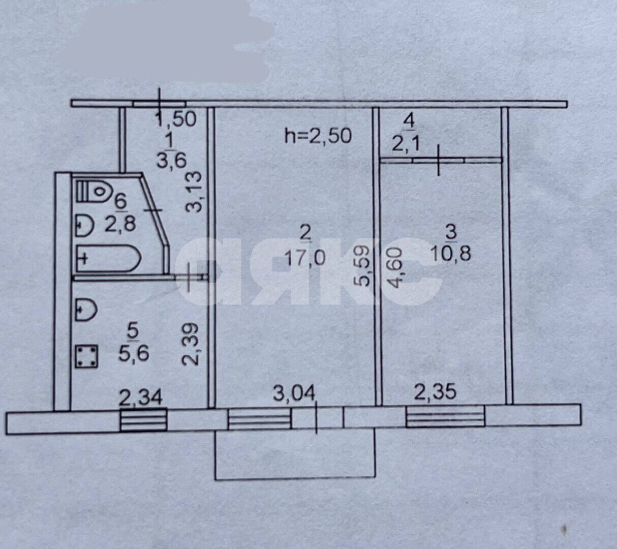 Фото №11: 2-комнатная квартира 42 м² - Мариуполь, р. Приморский, пр-кт Нахимова, 160