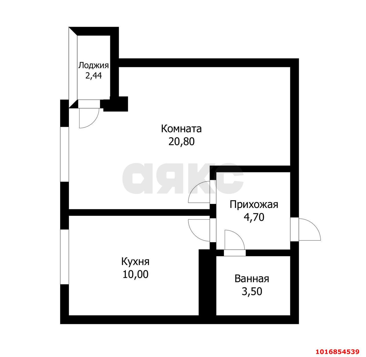 Фото №12: 1-комнатная квартира 40 м² - Краснодар, Прикубанский внутригородской округ, мкр. жилой комплекс Европа-Сити, ул. Византийская