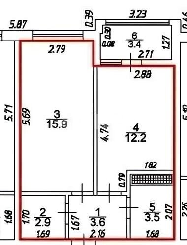 Фото №21: 1-комнатная квартира 38 м² - Анапа, мкр. жилой комплекс Южный, ул. Ленина, 180Ак1
