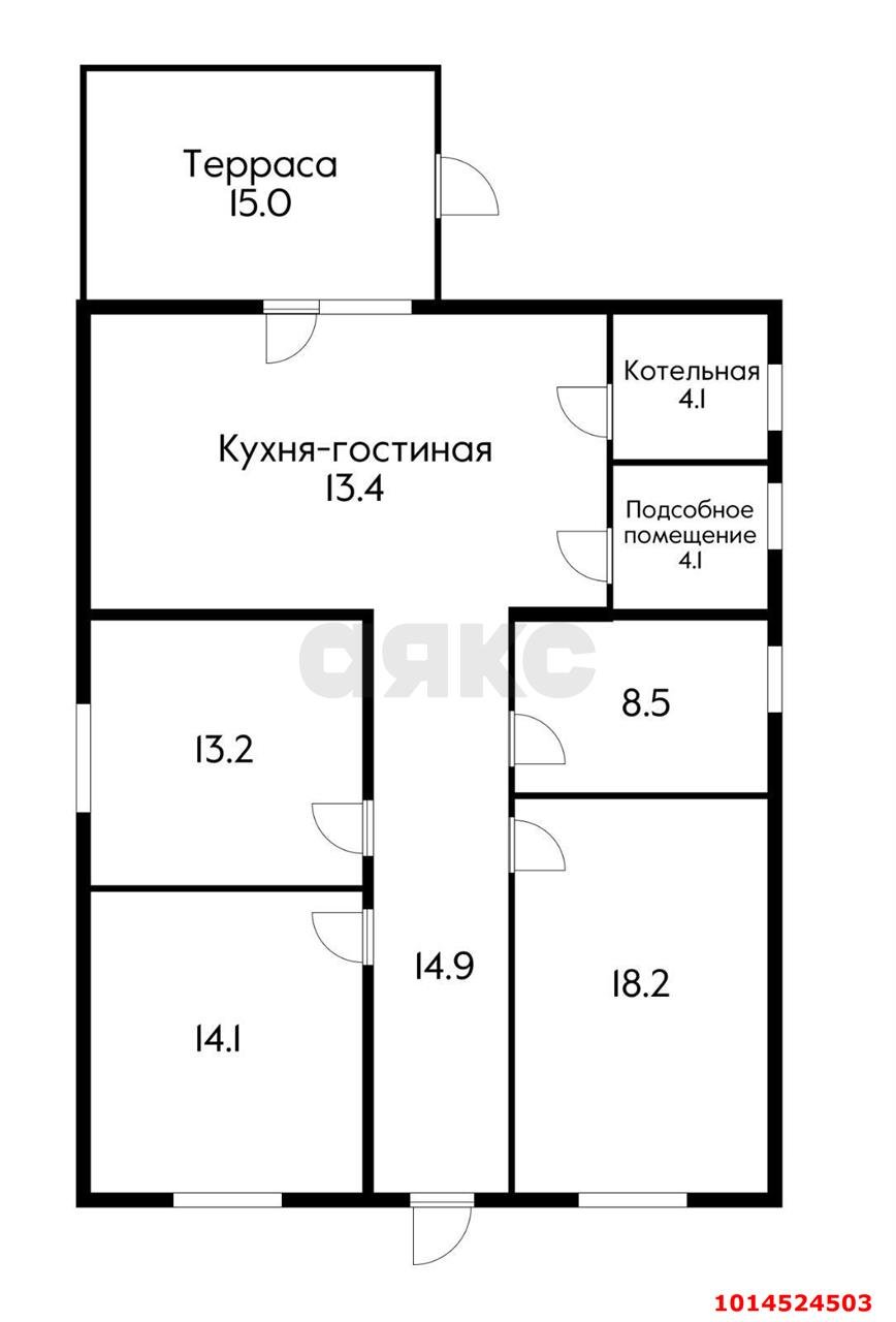 Фото №9: Дом 128 м² + 3.8 сот. - Орбита, мкр. Прикубанский внутригородской округ, ул. Абрикосовая, 449