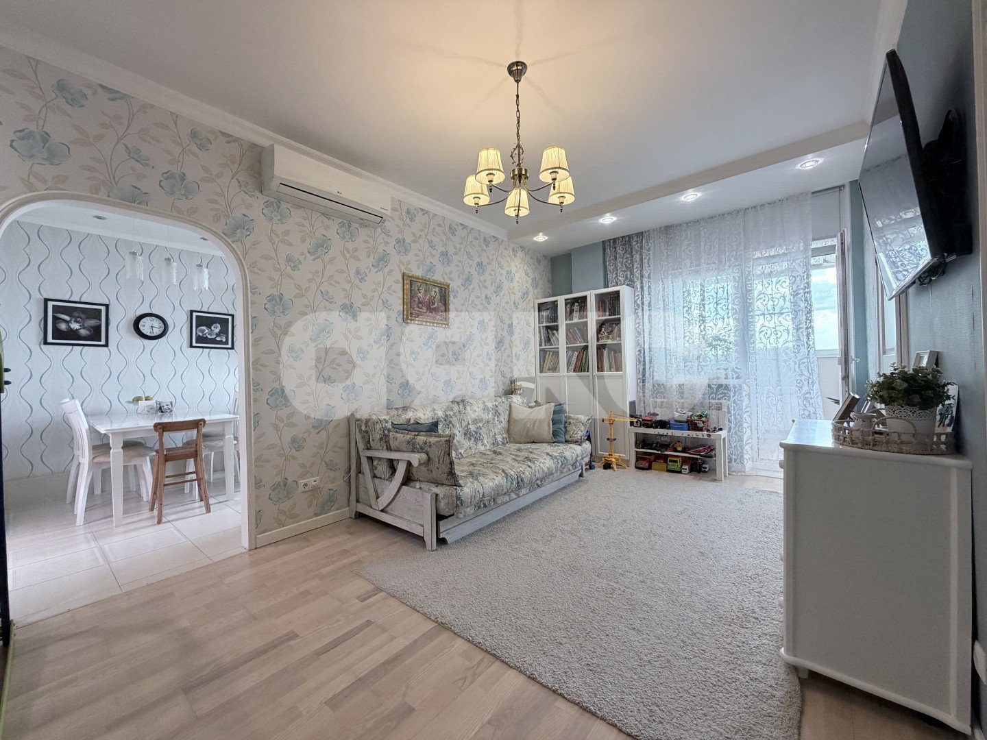 Фото №3: 3-комнатная квартира 70 м² - Батайск, мкр. Восточный, ул. Комарова, 131А