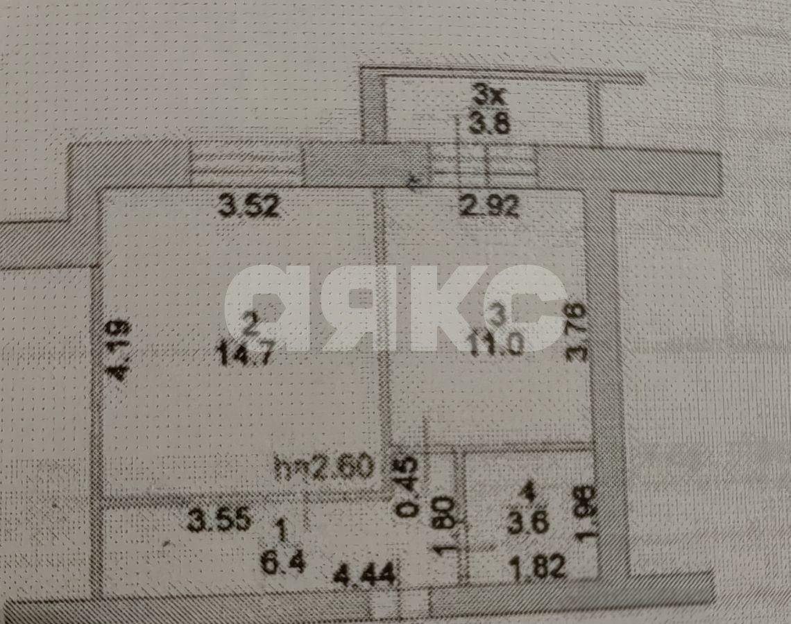 Фото №15: 1-комнатная квартира 36 м² - Батайск, мкр. Северный, ул. Северный Массив, 9