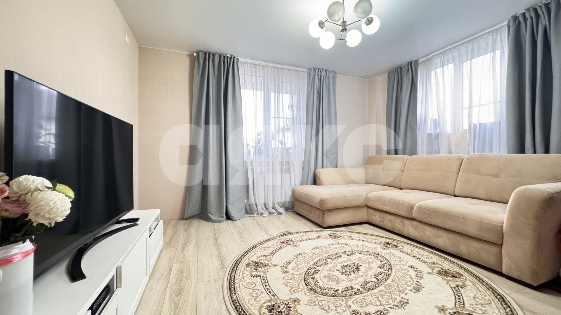 Фото №4: 2-комнатная квартира 50 м² - Батайск, ул. Клары Цеткин, 67