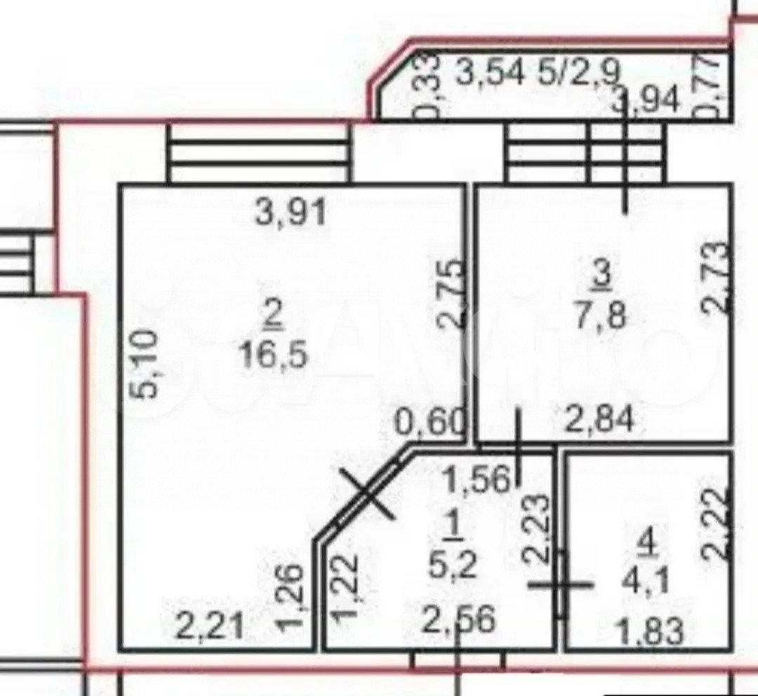 Фото №14: 1-комнатная квартира 36 м² - Батайск, ул. Гастелло, 4Б