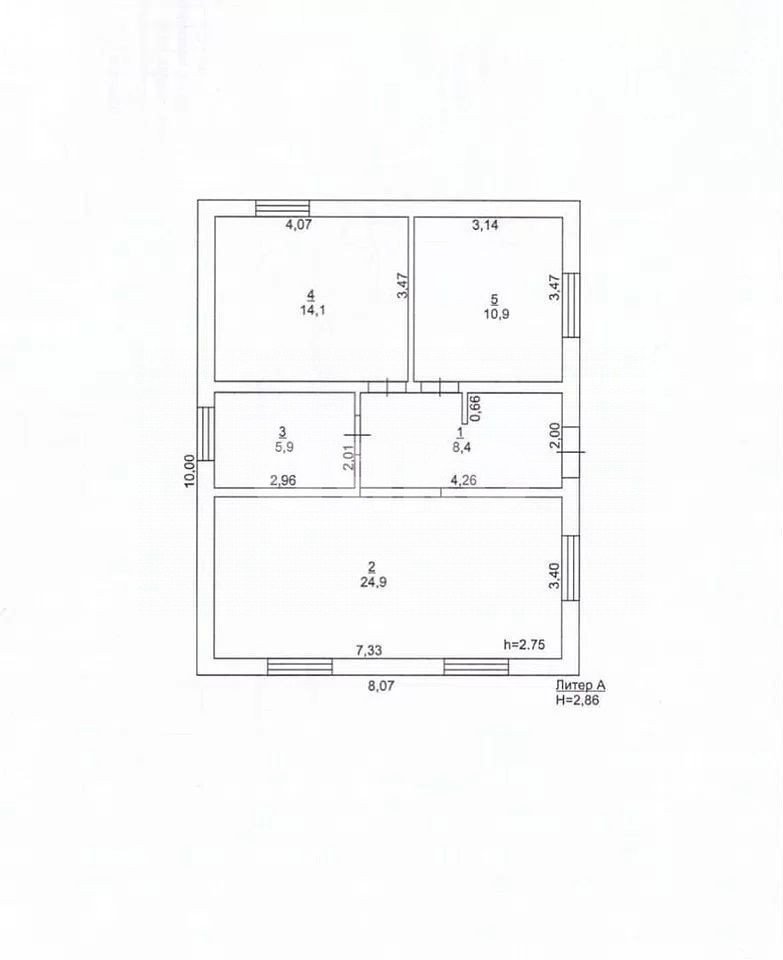 Фото №10: Дом 70 м² + 3 сот. - Батайск, ул. Энгельса