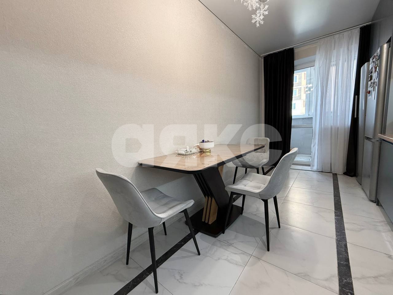 Фото №4: 3-комнатная квартира 90 м² - Батайск, мкр. жилой комплекс Встреча, ул. Крупской, 1к1