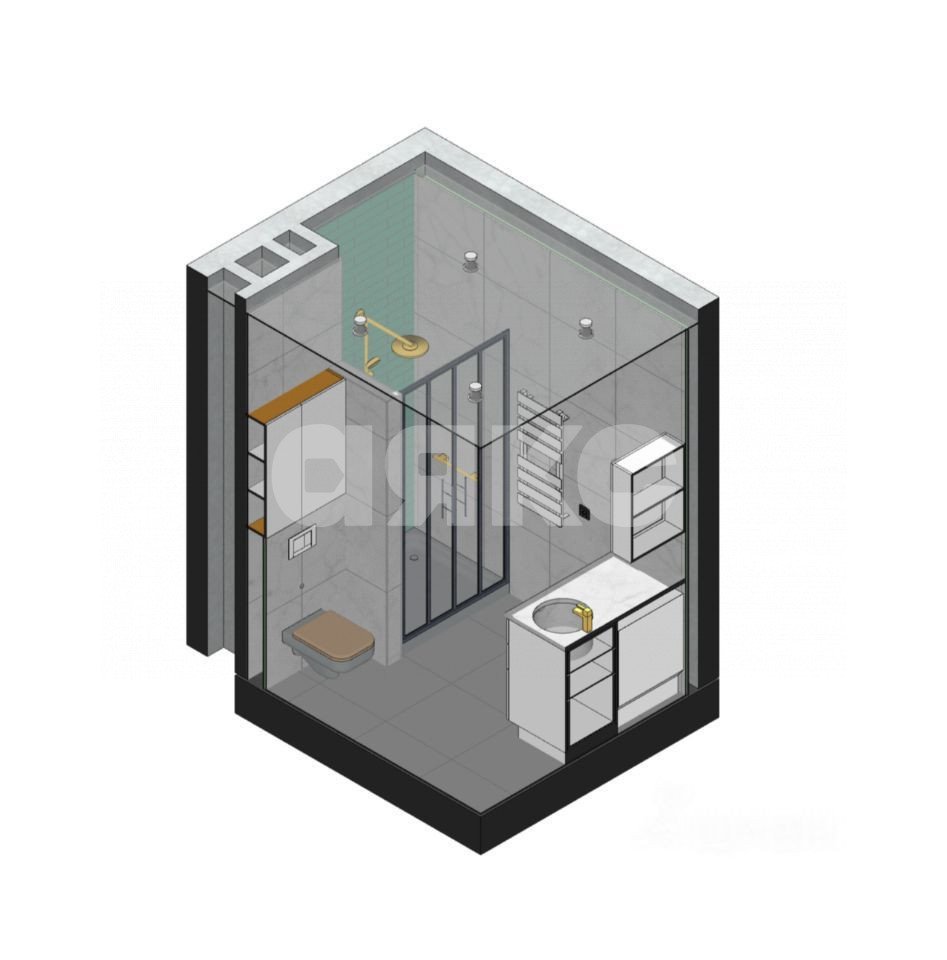 Фото №7: Студия 34 м² - Батайск, ул. Крупской, 5Б