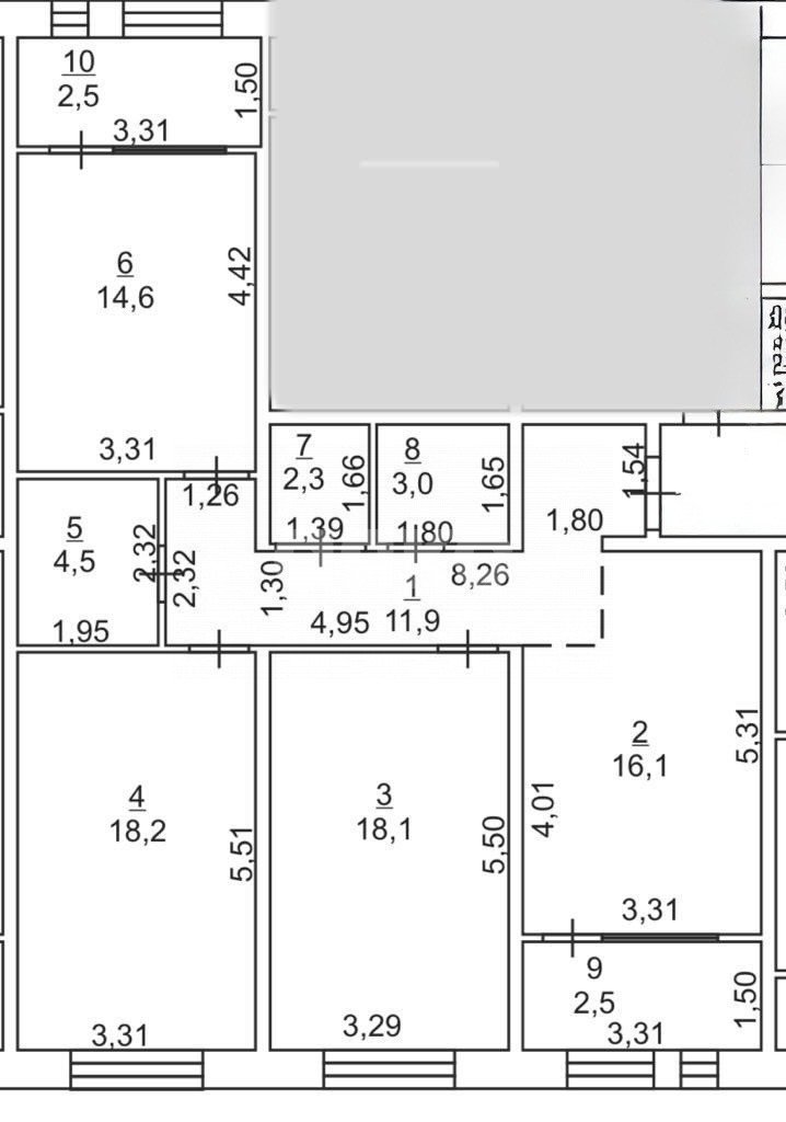 Фото №23: 3-комнатная квартира 100 м² - Батайск, мкр. жилой комплекс Парк Культуры, ул. Ленина, 168Г