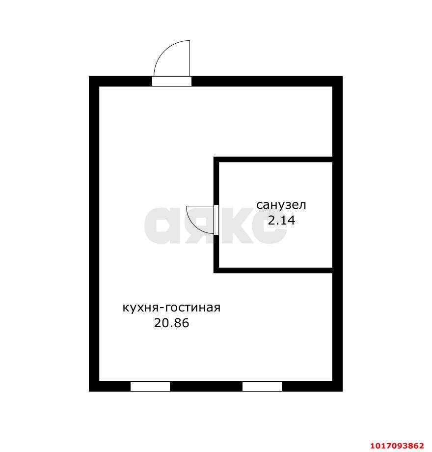 Фото №13: Комната 23 м² - Краснодар, Центральный внутригородской округ, Дубинка, мкр. Черёмушки, ул. Припутевая, 54
