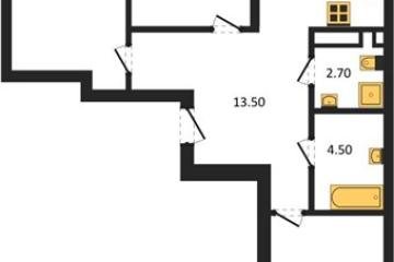 Фото №1: 3-комнатная квартира 86 м² - Майкоп, мкр. ЖК Звезды, 