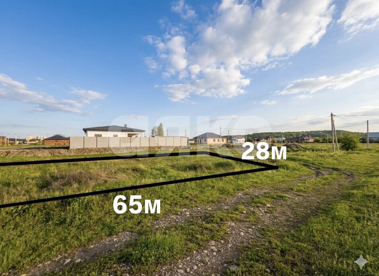 Фото №2: Земельный участок под ИЖС 19 сот. - Гавердовский