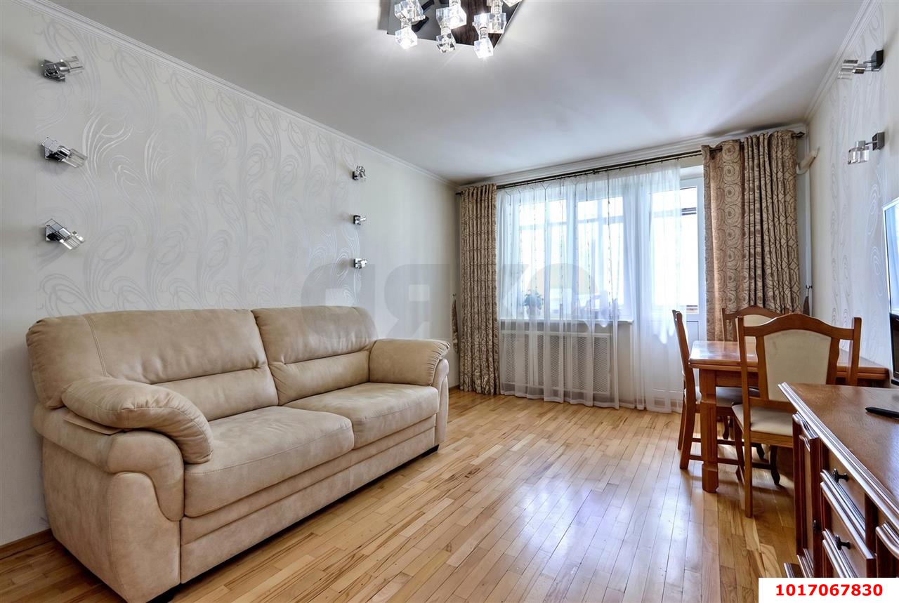 Фото №9: 3-комнатная квартира <span class="whitespace-nowrap">77 м²</span>, <span class="whitespace-nowrap">2/10 эт.</span> - Краснодар, Прикубанский внутригородской округ, мкр. Краевая Клиническая Больница, ул. Черкасская, 43