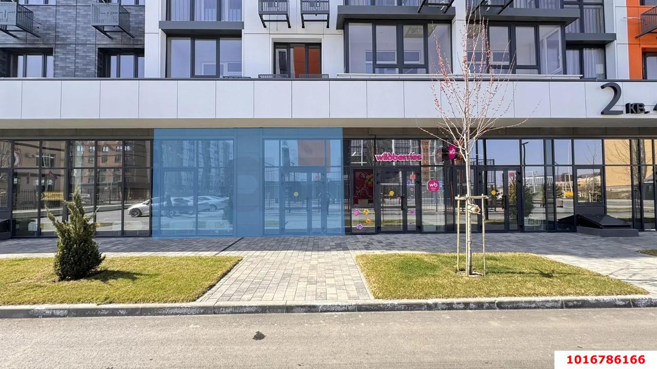 Фото №1: Торговое помещение 45 м² - Краснодар, Прикубанский внутригородской округ, мкр. жилой комплекс Друзья, ул. имени Генерала Брусилова, 28к3
