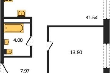 Фото №1: 2-комнатная квартира 79 м² - Краснодар, мкр. жилой квартал Патрики,