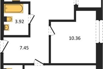 Фото №1: 2-комнатная квартира 61 м² - Краснодар, мкр. жилой квартал Патрики, 