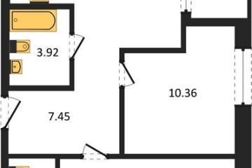 Фото №1: 2-комнатная квартира 61 м² - Краснодар, мкр. жилой квартал Патрики, 