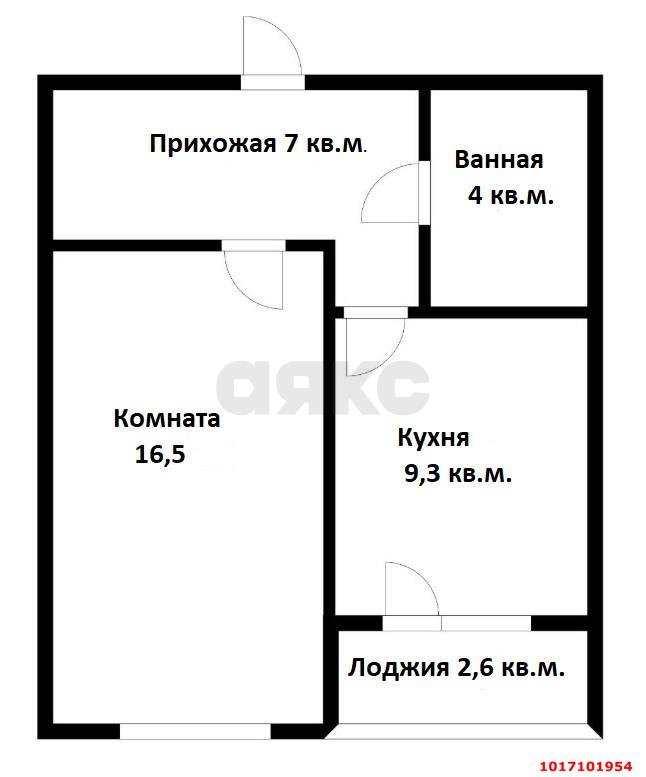 Фото №6: 1-комнатная квартира 40 м² - Краснодар, Прикубанский внутригородской округ, мкр. Музыкальный, ул. имени Сергея Есенина, 108/1к2