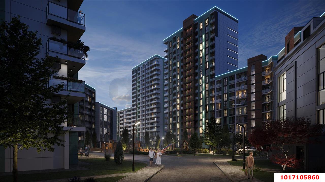 Фото №7: 1-комнатная квартира 42 м² - Небуг, мкр. ЖК Botanica Hills
