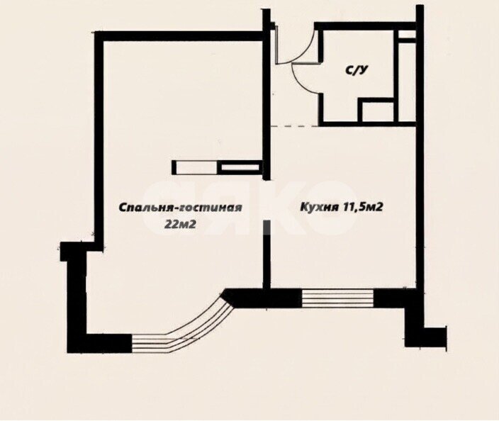 Фото №33: 1-комнатная квартира 38 м² - Красногорск, Павшинская Пойма, 4-й, мкр. жилой комплекс В Павшинской пойме, б-р Красногорский, 18
