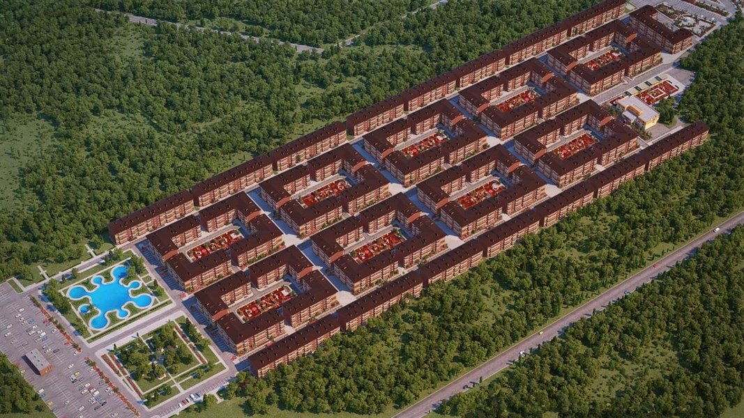 Фото №5: 1-комнатная квартира 26 м² - Новая Адыгея, мкр. ЖК Дарград, ул. Тургеневское шоссе, 33/4к46